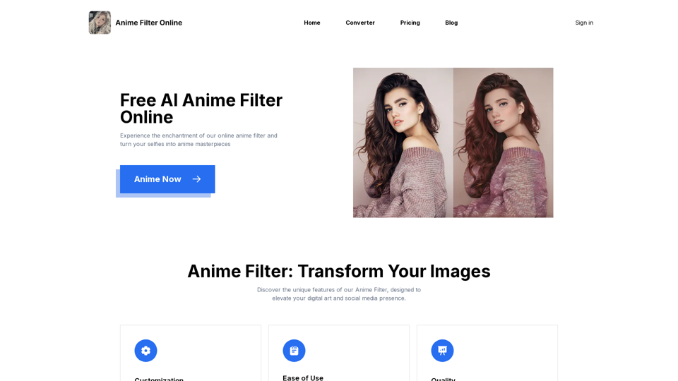 Photo to Anime Converter: AI Anime Filter Online