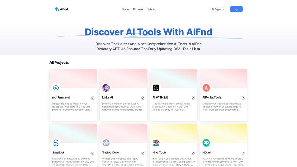 Discover the Power of AI with AIFnd.net