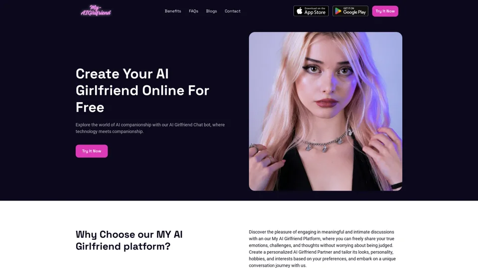 My AI Girlfriend: Unlocking the Future of Virtual Companionship