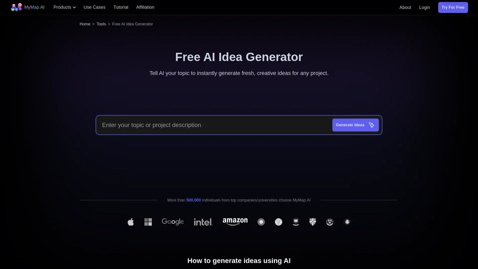 Free AI Idea Generator: Unlock Creative Ideas in Seconds