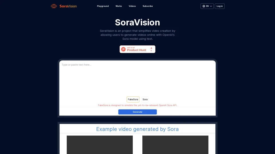 SoraVision: Revolutionizing Video Creation with AI