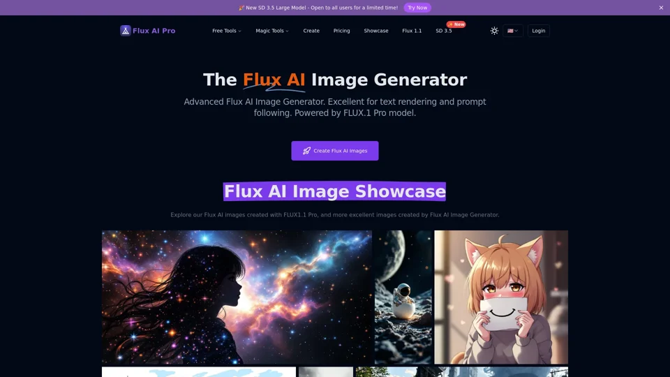 Flux AI Pro: Generador de Imágenes Avanzado con IA