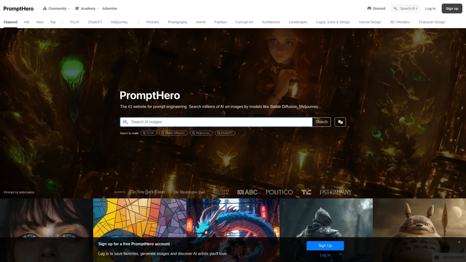 PromptHero: Revolutionizing AI Art Generation with Advanced Prompt Engineering