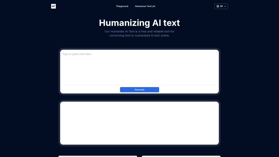 Humanizing AI text