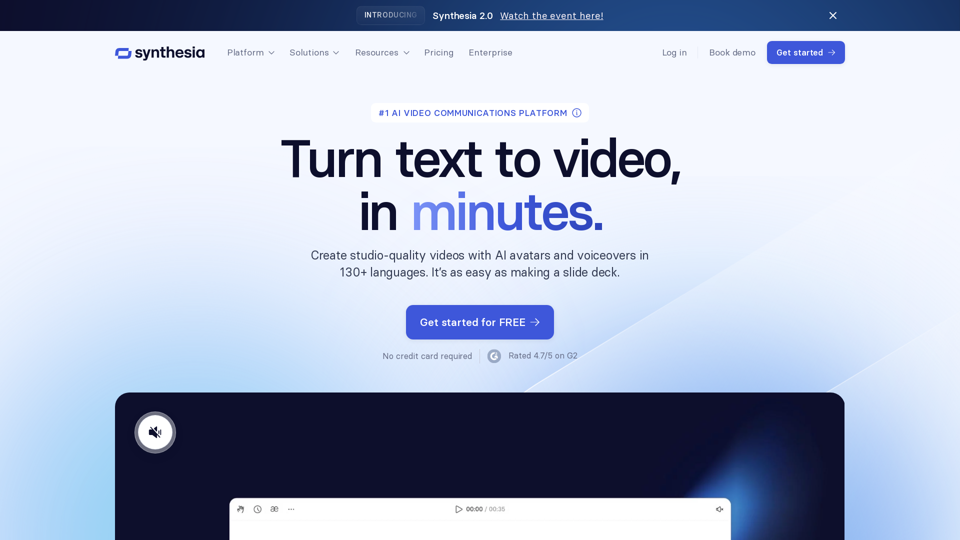 AI Video Generator - Create AI Video in Minutes - Free Trial