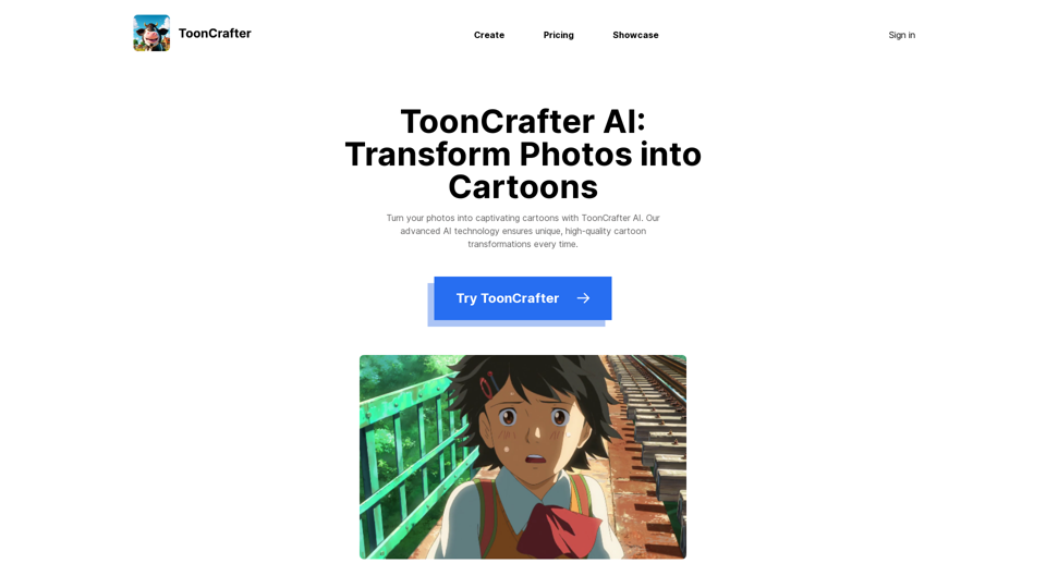 ToonCrafter AI: Transform Photos into Cartoons