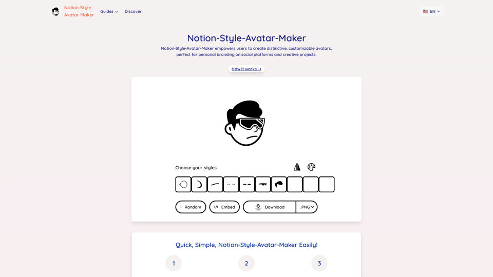 Notion-Style Avatar Maker: Create Free Avatars Online