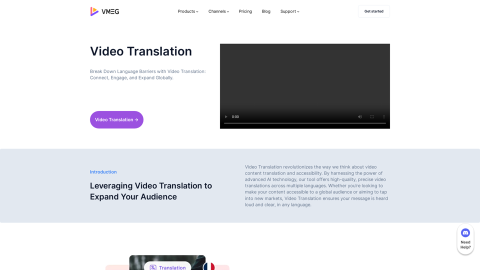 Video Translation: Connect Globally 