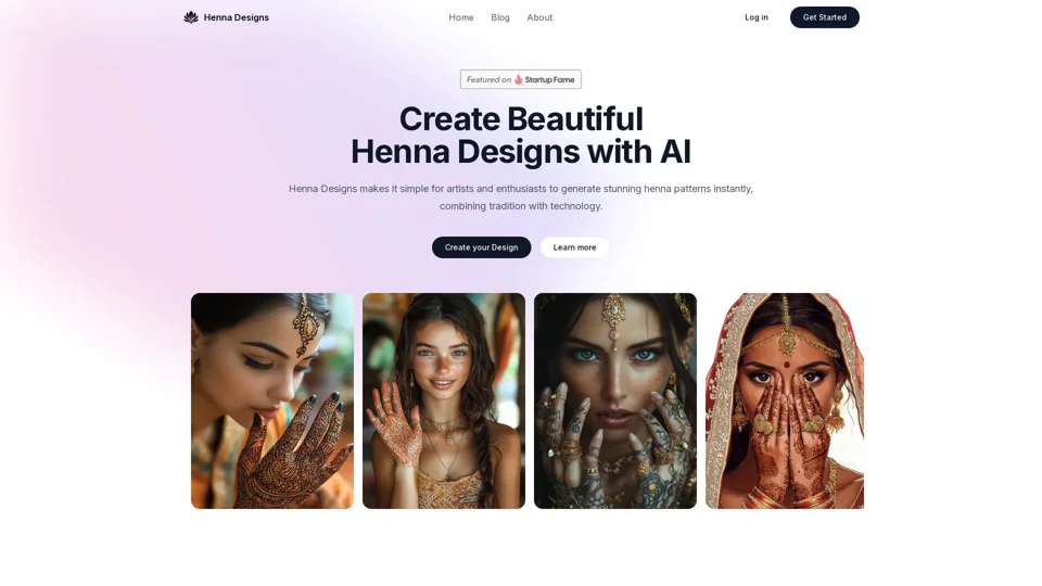 Henna Designs: AI-Powered Henna Design Generator