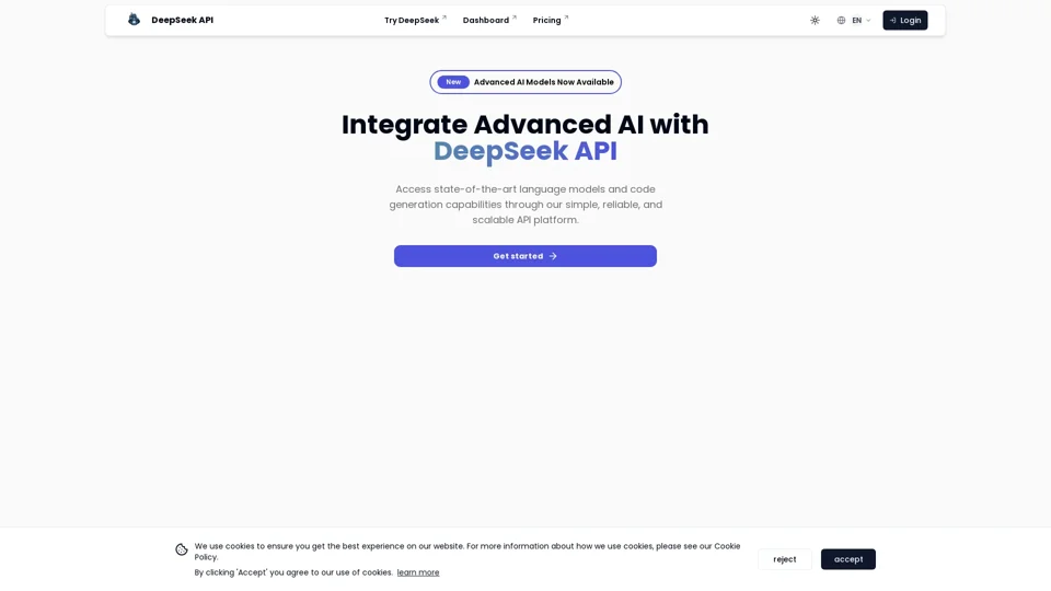 Unlock the Power of Advanced AI with DeepSeek API